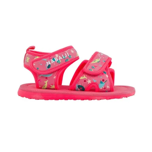 CHAUSSURE SANDALE NATATION BÉBÉ ENFANT ROSE DECATHLON