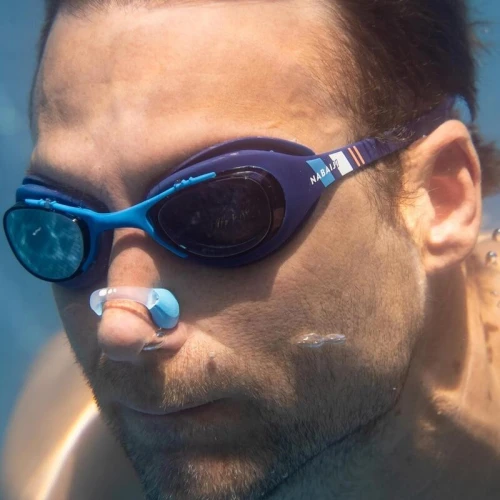 PINCE NEZ Decathlon DE NATATION FLOTTANT GRIS ROSE
