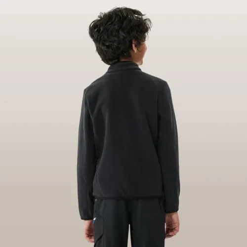 Veste polaire de randonnée - MH150 noire - enfant Noir/