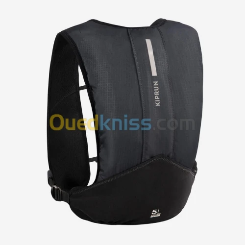 SAC TRAIL RUNNING 5L MIXTE NOIR - VENDU AVEC POCHE A EAU 1L Decathlon