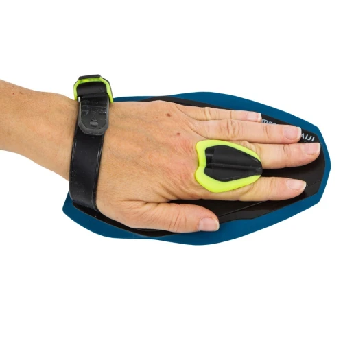 Plaquettes de Natation Quick-In 500 Bleu Jaune