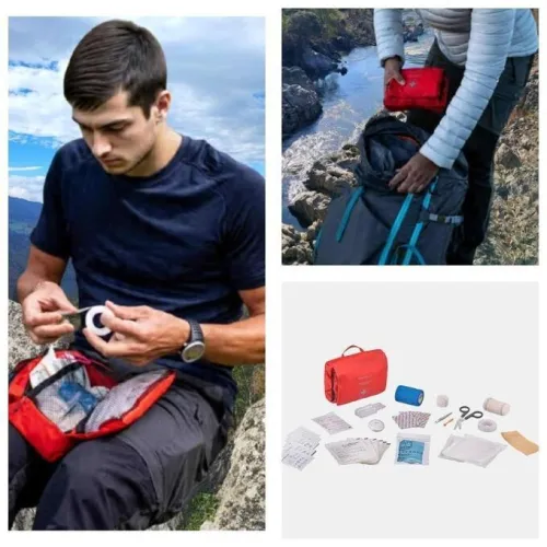 Decathlon Trousse de 1er secours 500 UL - 47 pièces /  41 pièces