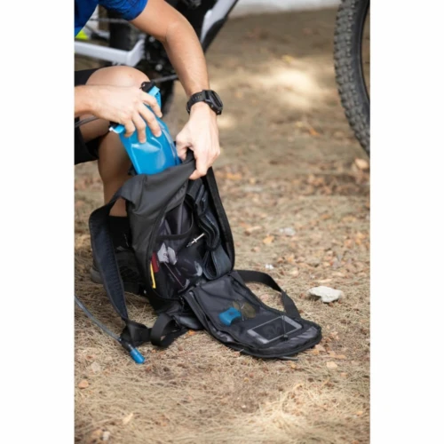 SAC Mountain Biking Hydration Backpack St 520 Deep Blue Decathlon