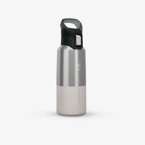Gourde isotherme inox 0,8L bouchon à ouverture rapide pour la randonnée 