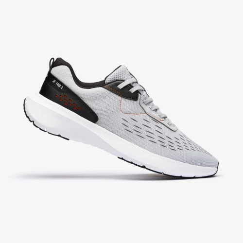 Chaussures Decathlon de running homme jogflow 100.1 gris orange