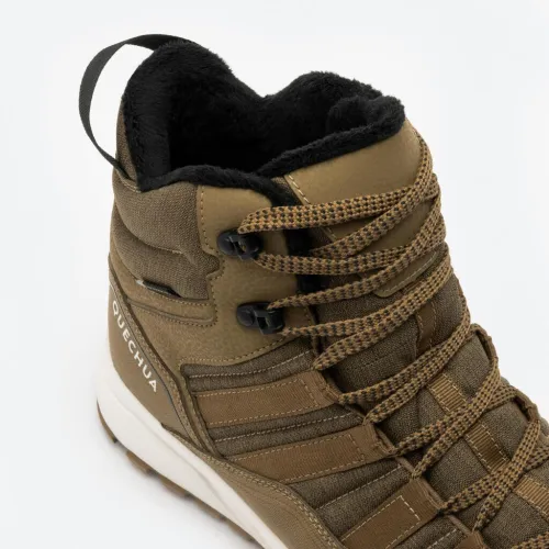 Chaussures de randonnée chaudes et imperméables homme, NH500 Mid noir- decathlon