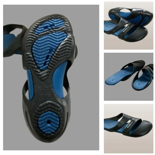 Decathlon Sabots Piscine Homme - Clog 500 - Noir Bleu