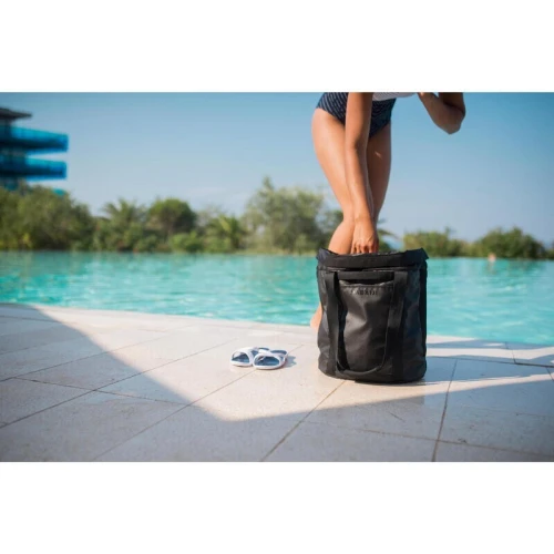Sandales De Piscine - Slap 500 - Blanc Bleu Decathlon 