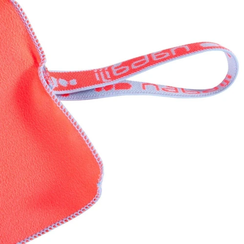 Serviette de bain microfibre bleu taille L 80 x 130 cm
