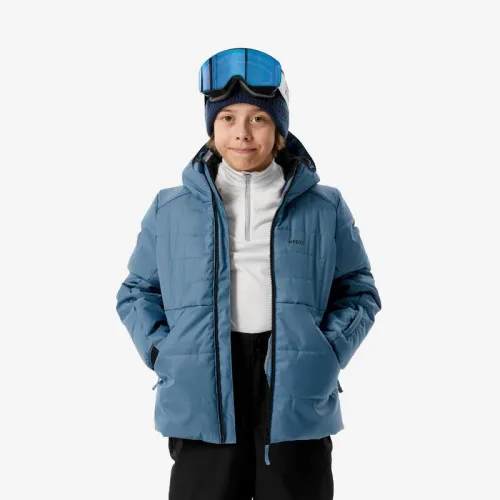 Decathlon Doudoune de ski enfant chaude et imperméable - 100 warm bleu