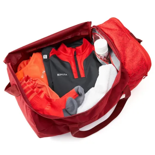 SAC SPORT 35L Decathlon - ESSENTIAL BLEU  / NOIR- GRIS CARBONE / ROUGE CORAIL