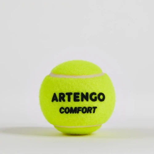 Balle de tennis polyvalente - ARTENGO Comfort * 4 JAUNE Decathlon