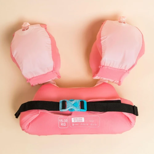 Brassards-Ceinture Piscine Evolutif TISWIM Enfant 15 à 30 kg Bleu "Tigre"