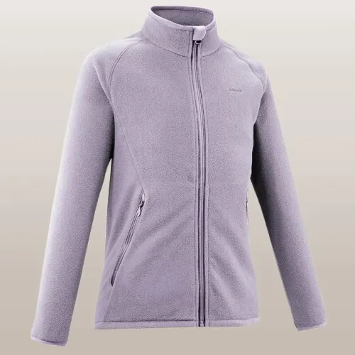 Veste polaire de randonnée - MH150 noire - enfant Noir/