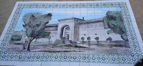Tableaux Ceramique Decoration Faience et Fontaines 
