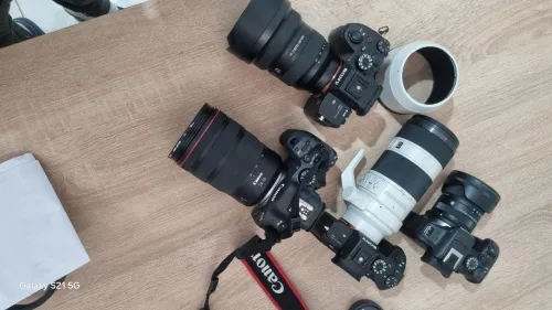 SONY A7SIII A7SII A7III GM 12.24 70.200 F4 85/1.8 90MM 2.8 CANON R7 II R10 RF 24.70 L 2.8 SIGMA 18 55 2.8 FUJI GFX 100SII GF 100.200 WR LM