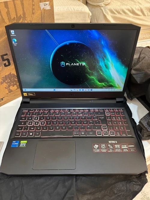ACER NITRO 5 INTEL CORE I5 11400H 16GB 512GB SSD NVME 15,6 FULLHD IPS 144HZ RTX 3060 6GB