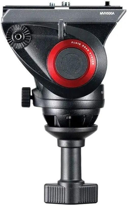 KIT DE TREPIED PRO VIDEO MANFROTTO MVK500AM EN ALUMINIUM NOIR