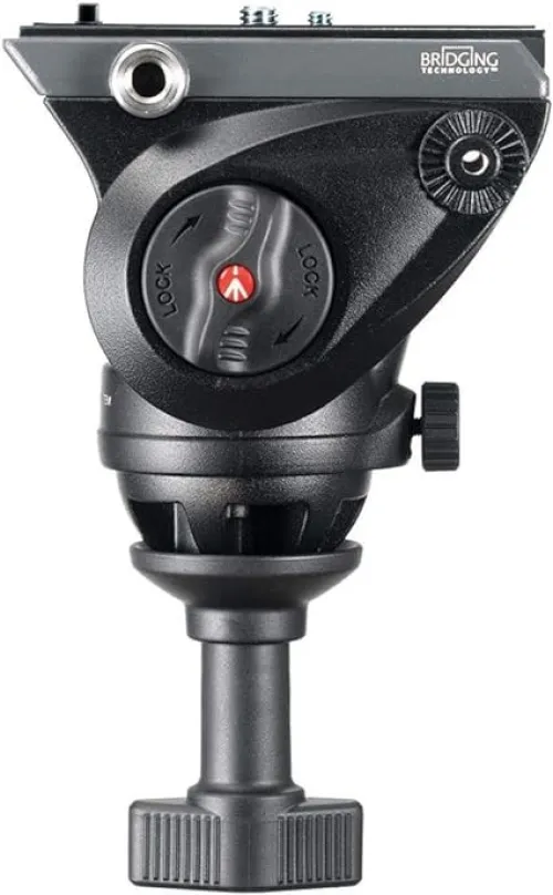 KIT DE TREPIED PRO VIDEO MANFROTTO MVK500AM EN ALUMINIUM NOIR