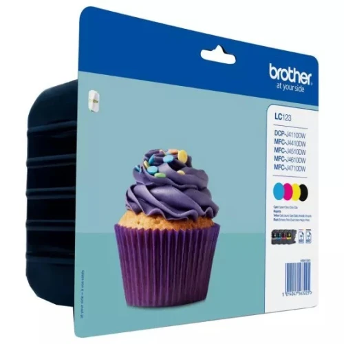 PACK BROTHER LC123 ORIGINAL CMJN MFC-J245/DCP-J132W