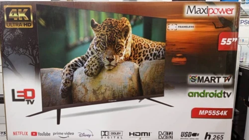 ECRAN Smart TV 55" MAXIPOWER 4K UHD  TV LED