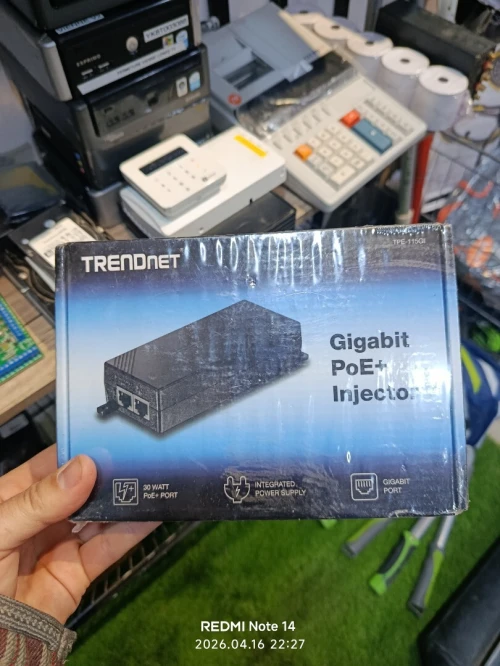 Injecteur TRENDnet Gigabit PoE+ (TPE-115GI)