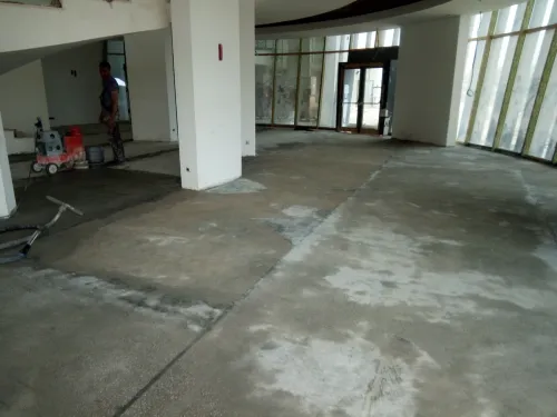 Ponçage lustrage carrelage 