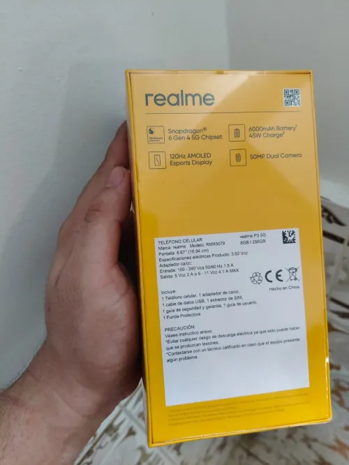 Realme P3 5G 8/256 waterproof