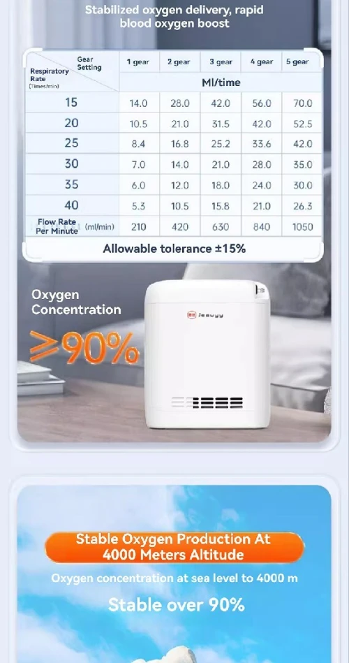 Concentrateur d'oxygène portable