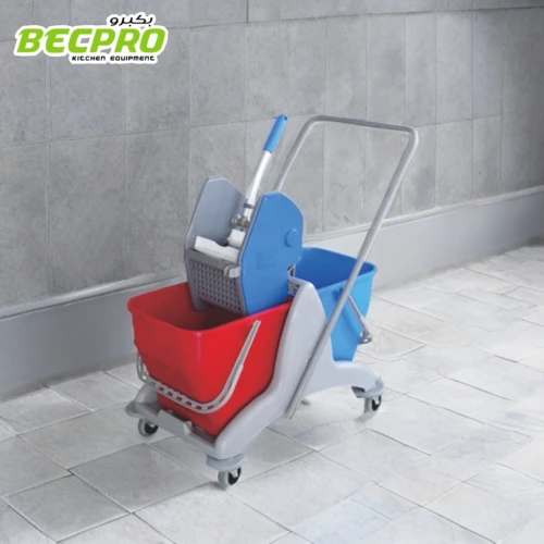 CHARIOT DE NETTOYAGE 2 SEAUX 2*25 L