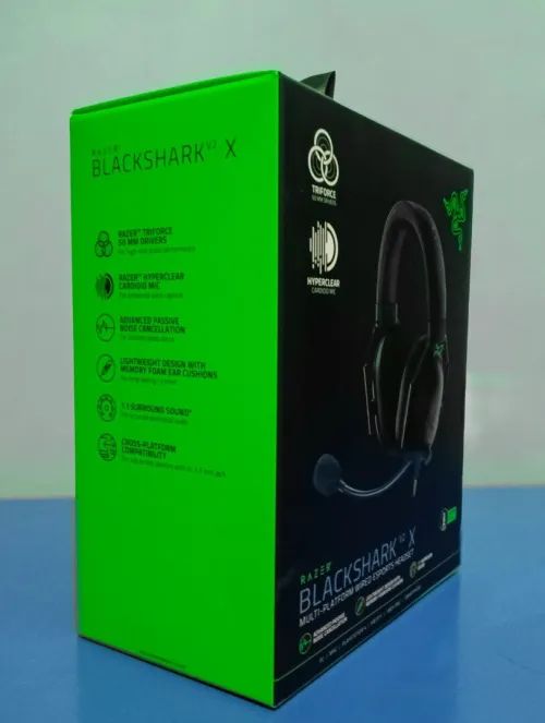 CASQUE GAMING RAZER BLACKSHARK V2 X COMME NEUF