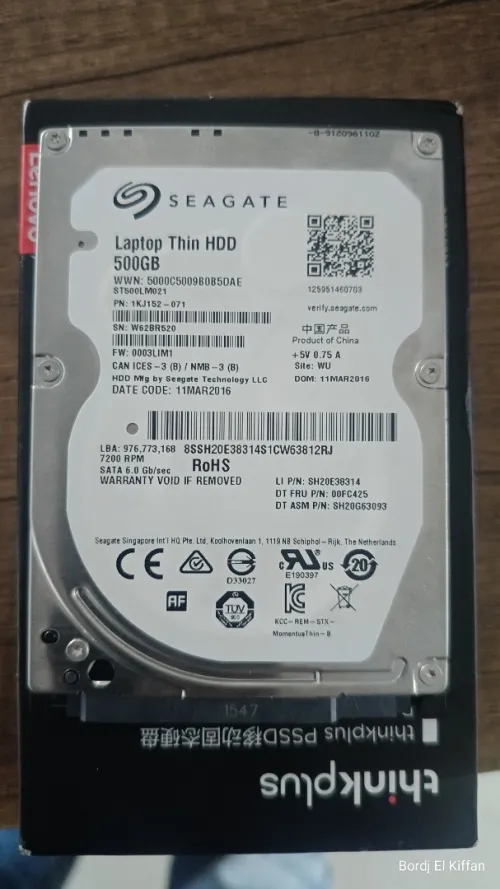 HDD 2.5 500gb