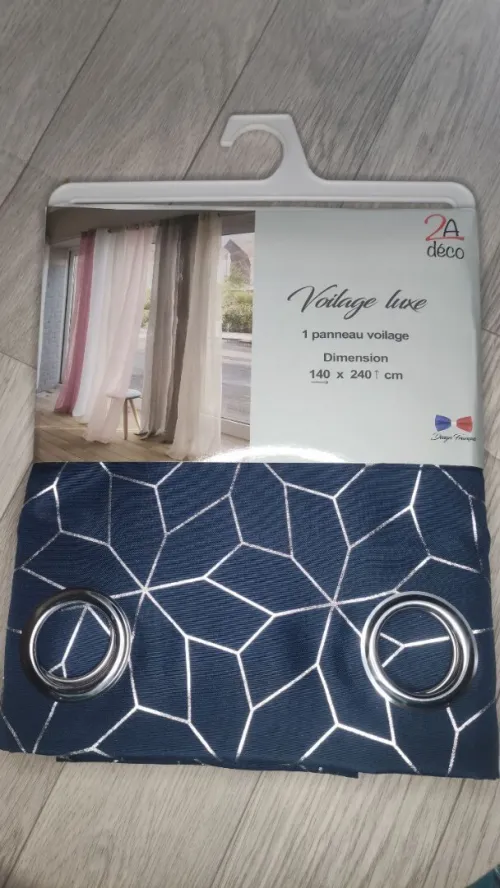 RIDEAUX VOILAGE PRODUIT FRANCAIS.