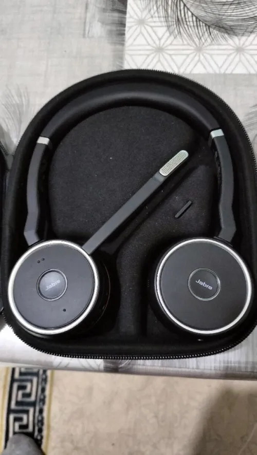 Jabra evolive 75 se -micro casque sans fil stéréo pro -3 micros -bluetooth 8 appareils