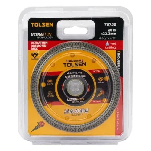TOLSEN DISQUE DIAMOND 115MM 