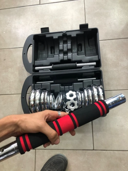 Les valises de musculation 15kg 20kg 30kg avec racord et 50kg 55kg