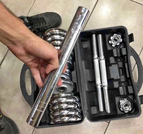 Valise de musculation 15kg 20kg 30kg avec racord et 50kg 55kg