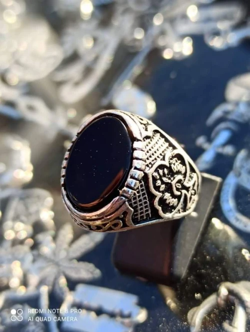 Bague homme en argent 😍