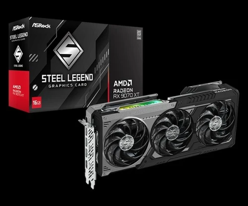 Rx 9070 xt ASRock steel legend dark argb