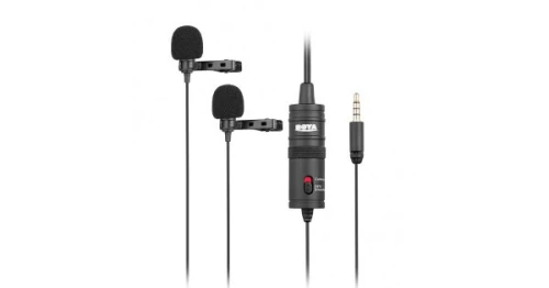 MICROPHONE BOYA 2MIC BY-M1DM CRAVATE
