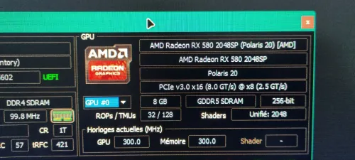 AMD raedon RX 580  2048
