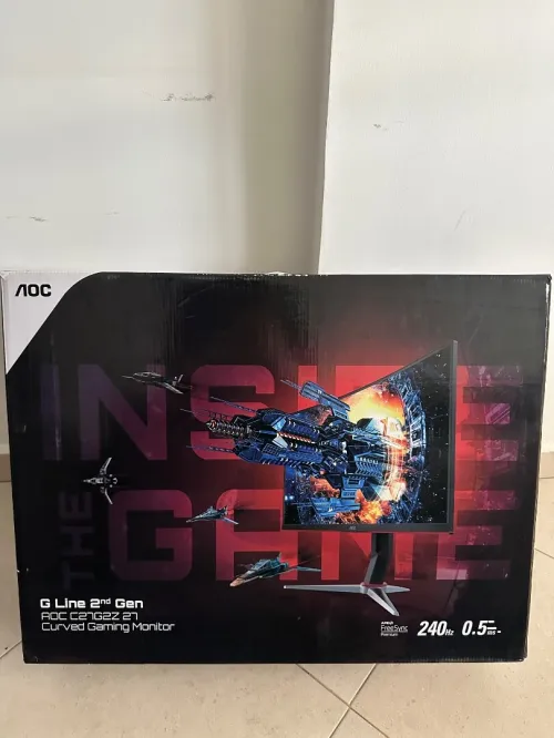 Moniteur aoc c27g2z 27 pouce 240 hz curved 0.5 ms (ecran)