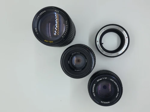 3 Lens M42 Fujifilm X