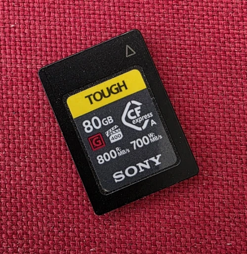 Sony TOUGH CFexpress Serie G Type A 80Gb