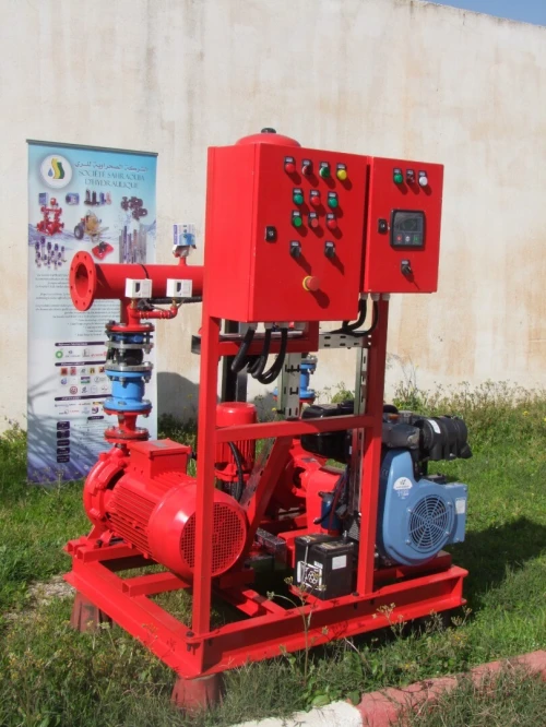 SKID ANTI INCENDIE  Groupe de Pompage Incendie Automatique