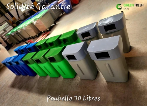 poubelle murale 70 litres - EXCLUSIVITE GREEN FRESH
