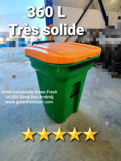 Poubelle bacs a roues