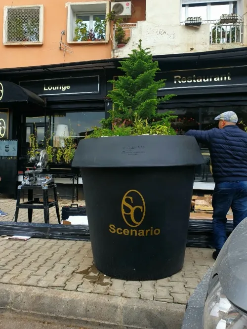  Pot de fleurs Jardinière 