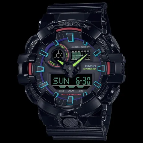 ساعة CASIO G-SHOCK GA-700RGB-1A