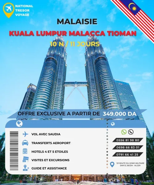 Malaisie voyage organise circuit de 3 villes 344 999